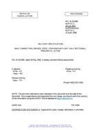 MIL MIL-B-52239D Notice 3 - Cancellation