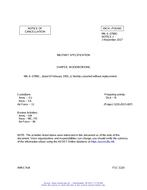 MIL MIL-S-3788G Notice 1 - Cancellation