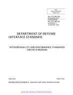 MIL MIL-STD-188-110D