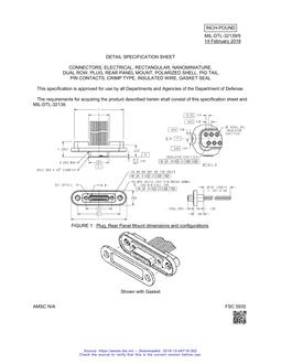 MIL MIL-DTL-32139/9 MIL MIL-DTL-32139/9
