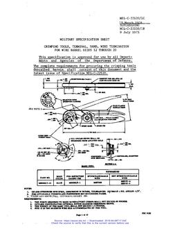 MIL MIL-C-22520/1C MIL MIL-C-22520/1C