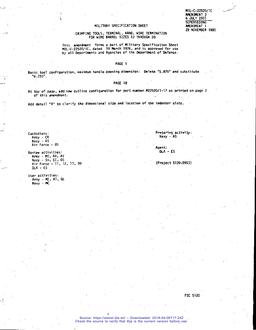 MIL MIL-C-22520/1C Amendment 2