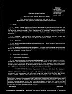 MIL MIL-A-89007 MIL MIL-A-89007