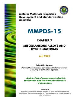 MMPDS MMPDS-15 Chapter 7