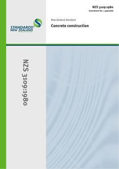 NZS 3109:1980 NZS 3109:1980