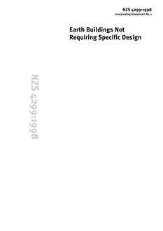 NZS 4299:1998 NZS 4299:1998