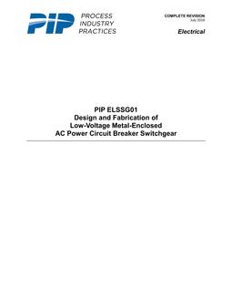 PIP ELSSG01 PIP ELSSG01