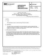 SAE AMS4089D SAE AMS4089D