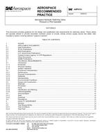 SAE ARP4741 SAE ARP4741