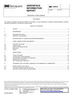 SAE AIR5938 SAE AIR5938