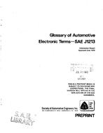 SAE J1213_197806 SAE J1213_197806