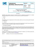 SAE AMS4780G SAE AMS4780G