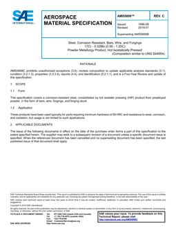 SAE AMS5899C SAE AMS5899C