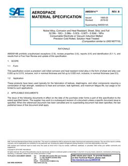 SAE AMS5914B SAE AMS5914B