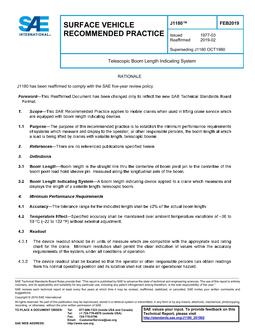 SAE J1180 SAE J1180