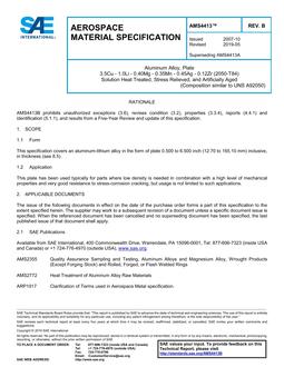 SAE AMS4413B SAE AMS4413B