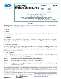 SAE AMS5845K SAE AMS5845K