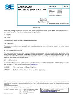 SAE AMS4713G SAE AMS4713G