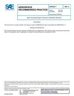 SAE ARP6262A SAE ARP6262A