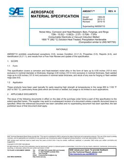 SAE AMS5671H SAE AMS5671H