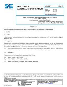 SAE AMS5642M SAE AMS5642M