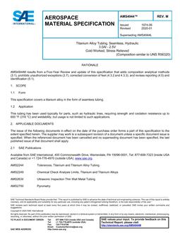 SAE AMS4944M SAE AMS4944M