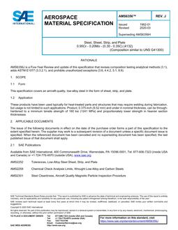 SAE AMS6356J SAE AMS6356J