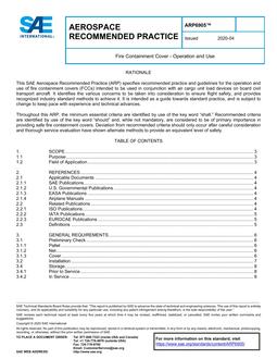 SAE ARP6905 SAE ARP6905