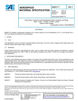 SAE AMS5711F SAE AMS5711F