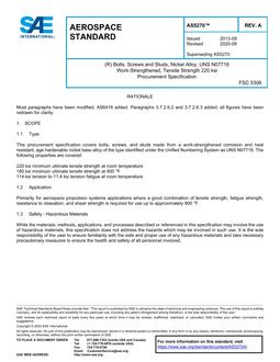 SAE AS5270A SAE AS5270A