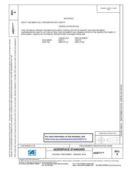 SAE AS9771A SAE AS9771A