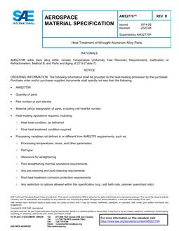 SAE AMS2770R SAE AMS2770R