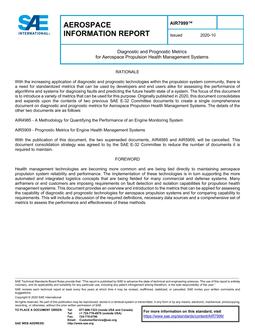 SAE AIR7999 SAE AIR7999