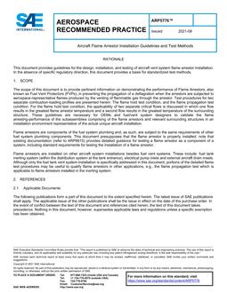 SAE ARP5776 SAE ARP5776