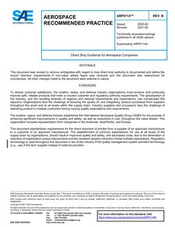 SAE ARP9114B SAE ARP9114B