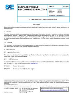 SAE J1468 SAE J1468