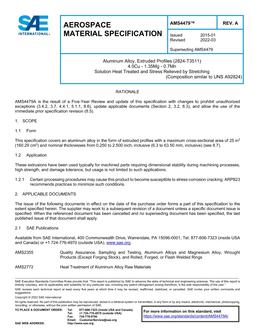 SAE AMS4479A SAE AMS4479A