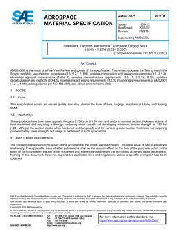 SAE AMS6330K SAE AMS6330K