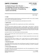 SMPTE 185-2003 SMPTE 185-2003