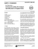 SMPTE 298M-1997 SMPTE 298M-1997