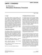 SMPTE 335M-2001 SMPTE 335M-2001