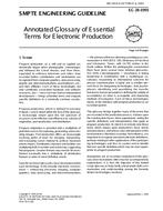 SMPTE EG 28 SMPTE EG 28