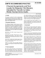 SMPTE RP 150 SMPTE RP 150