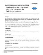 SMPTE RP 218-2002 SMPTE RP 218-2002