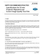 SMPTE RP 40 SMPTE RP 40