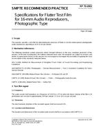 SMPTE RP 70 SMPTE RP 70