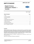 SMPTE 428-7-2007 SMPTE 428-7-2007