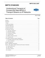 SMPTE 2022-2 SMPTE 2022-2