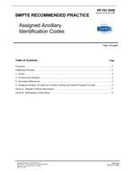 SMPTE RP 291 SMPTE RP 291