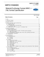 SMPTE 377-1-2009 SMPTE 377-1-2009